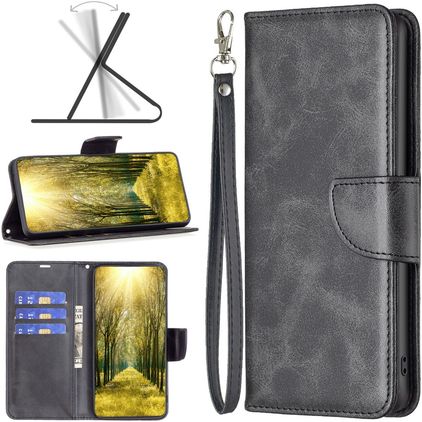 Mobigear Excellent Realme GT Neo 3 Hoesje Bookcase Portemonnee - Zwart