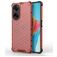 Mobigear Honeycomb OPPO A98 Hoesje Hardcase Backcover Shockproof - Rood