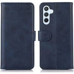 Mobigear Wallet Samsung Galaxy S24 FE Hoesje Bookcase Portemonnee - Blauw