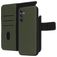 Mobiparts Samsung Galaxy A15 Hoesje Echt Leer Uitneembare 2in1 Bookcase Portemonnee - Groen