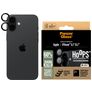 PanzerGlass Hoops iPhone 16 Glazen Camera Lens Protector - Case Friendly - Zwart