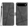 Mobigear Stitch iPhone Air Hoesje Bookcase Portemonnee - Grijs