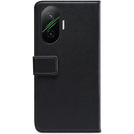 Mobilize Classic Gelly Wallet POCO F7 Hoesje Bookcase Portemonnee - Zwart