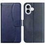 Mobigear S Line iPhone 17 Hoesje Bookcase Portemonnee - Marineblauw