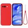 Mobigear Rubber Touch Google Pixel 10a Siliconen Hoesje Backcover - Rood