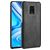 Mobigear Croco Xiaomi Redmi Note 9 Pro Hoesje Hardcase Backcover - Zwart