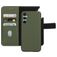 Mobiparts Samsung Galaxy A34 Hoesje Echt Leer Uitneembare 2in1 Bookcase Portemonnee - Groen