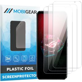Mobigear ASUS ROG Phone 5s Screenprotector Folie - Case Friendly (3-Pack)