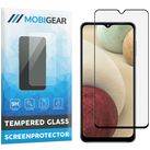 Mobigear Premium Samsung Galaxy A12 Glazen Screenprotector - Case Friendly - Zwart