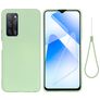 Mobigear Rubber Touch OPPO A54 Siliconen Hoesje Backcover - Groen
