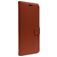 Valenta Gel Skin iPhone 15 Pro Max Hoesje Echt Leer Bookcase Portemonnee - Bruin