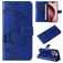 Mobigear Butterfly iPhone 16 Pro Hoesje Bookcase Portemonnee - Blauw