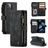 CaseMe C30 iPhone 13 Mini Hoesje Bookcase Portemonnee - Zwart