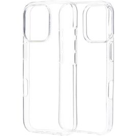 Mobiparts Classic Doorzichtig iPhone 16 Pro Hoesje Flexibel TPU Backcover - Transparant