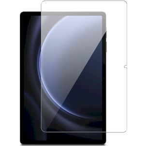 Mobigear Samsung Galaxy Tab S9 FE Plus Glazen Screenprotector - Case Friendly - Zwart