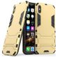 Mobigear Armor Stand iPhone XS Max Hoesje Hardcase Backcover Shockproof met Standaard - Goud