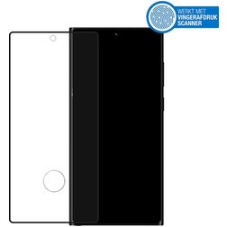 Mobilize Premium Samsung Galaxy S22 Ultra Glazen Screenprotector - Case Friendly - Zwart
