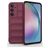Mobigear Bumpy Samsung Galaxy A55 Hoesje Flexibel TPU Backcover - Rood