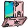Mobigear Armor Ring iPhone 17 Hoesje Hardcase Backcover Shockproof met Ringhouder - Roségoud