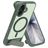 Mobiparts Hardcover iPhone 17 MagSafe Hoesje Hardcase Backcover met Standaard - Satin Green