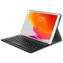 Mobiparts Bluetooth Keyboard iPad 7 (2019) Hoes QWERTY Bluetooth Toetsenbord Bookcase - Zwart