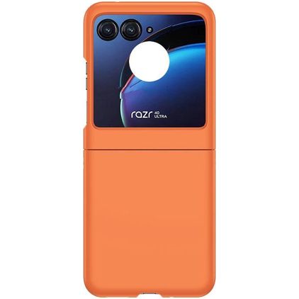 Mobigear Colors Motorola Razr 50 Hoesje Hardcase Backcover - Oranje