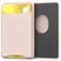 Mobigear Pocket Siliconen Pasjeshouder - 2 Pasjes - MagSafe Compatible - Roze