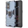 Mobigear Armor Ring Realme GT Neo 3 Hoesje Hardcase Backcover Shockproof met Ringhouder - Blauw