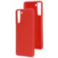 Mobiparts Samsung Galaxy S21 Plus Siliconen Hoesje Backcover - Scarlet Red