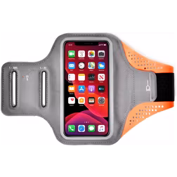 Mobigear Easy Fit Telefoonhouder Hardlopen OPPO A53 Sport Hoesje Neopreen Sportarmband - Oranje