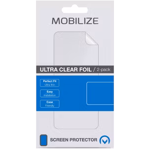 Mobilize iPhone 12 Screenprotector Folie - Case Friendly (2-Pack)