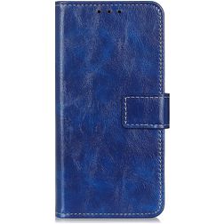 Mobigear Basic Motorola Edge 20 Pro Hoesje Bookcase Portemonnee - Blauw