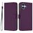 Mobigear Urban Wallet iPhone 16 Plus Hoesje Bookcase Portemonnee - Paars
