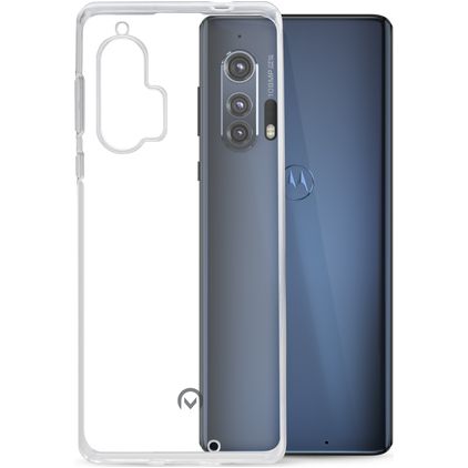 Mobilize Gelly Doorzichtig Motorola Edge Plus Hoesje Flexibel TPU Backcover - Transparant