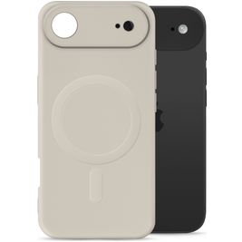 My Style Protective Flex iPhone Air MagSafe Hoesje Flexibel TPU Backcover - Antique White