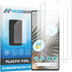 Mobigear Google Pixel 7 Screenprotector Folie - Case Friendly (3-Pack)