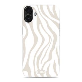 MIO iPhone 16 Plus MagSafe Hoesje Hardcase Backcover - Sandy Zebra