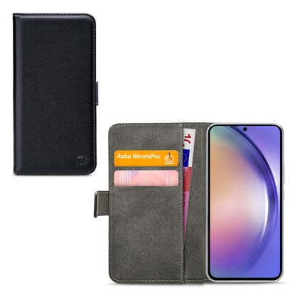 Mobilize Classic Gelly Wallet Samsung Galaxy A54 Hoesje Bookcase Portemonnee - Zwart
