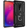 Mobigear Armor Ring Xiaomi Mi 9T Hoesje Hardcase Backcover Shockproof met Ringhouder - Zwart