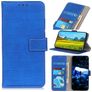 Mobigear Croco iPhone 8 Hoesje Bookcase Portemonnee - Blauw