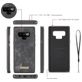 Caseme 008 Samsung Galaxy Note 9 Hoesje Uitneembare 2in1 Bookcase Portemonnee - Zwart