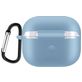 Mobigear Classic Apple AirPods 3 Hoesje Flexibel Siliconen - Blauw