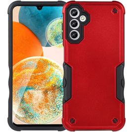 Mobigear Non-slip Armor Samsung Galaxy A14 Hoesje Hardcase Backcover Shockproof - Rood