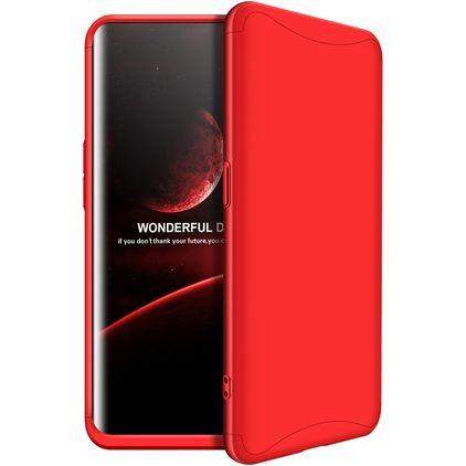 Mobigear TriGuard OPPO Find X Hoesje Hardcase Backcover - Rood