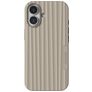 Nudient Bold iPhone 17 MagSafe Hoesje Hardcase Backcover - Linen Beige