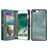 Caseme 008 iPhone 8 Plus Hoesje Uitneembare 2in1 Bookcase Portemonnee - Groen