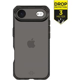 ITSKINS Level 2 SpectrumClear R iPhone Air Hoesje Flexibel TPU Backcover Shockproof - Smoke