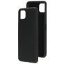Mobiparts Samsung Galaxy A22 5G Siliconen Hoesje Backcover - Zwart