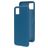 Mobiparts Samsung Galaxy A22 5G Siliconen Hoesje Backcover - Blueberry Blue