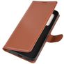 Mobigear Classic Realme X50 Hoesje Bookcase Portemonnee - Bruin